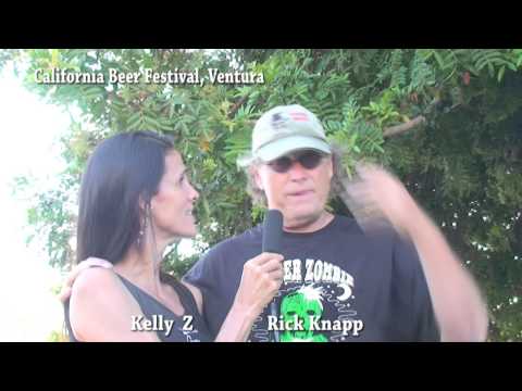 Rick Knapp Chats With Kelly Z @ The California Beer Festival