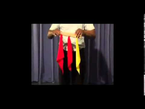 Saturn Magic -Acrobatic Silks by Uday - Trick