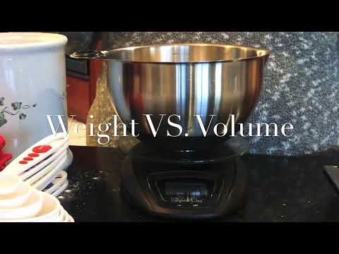 Measuring by Weight vs. Volume