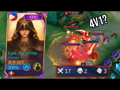 MY LUNOX WERE COOKING THEM! 💀 LUNOX GAMEPLAY (ROAD TO MYTHIC) - MOBILE LEGENDS
