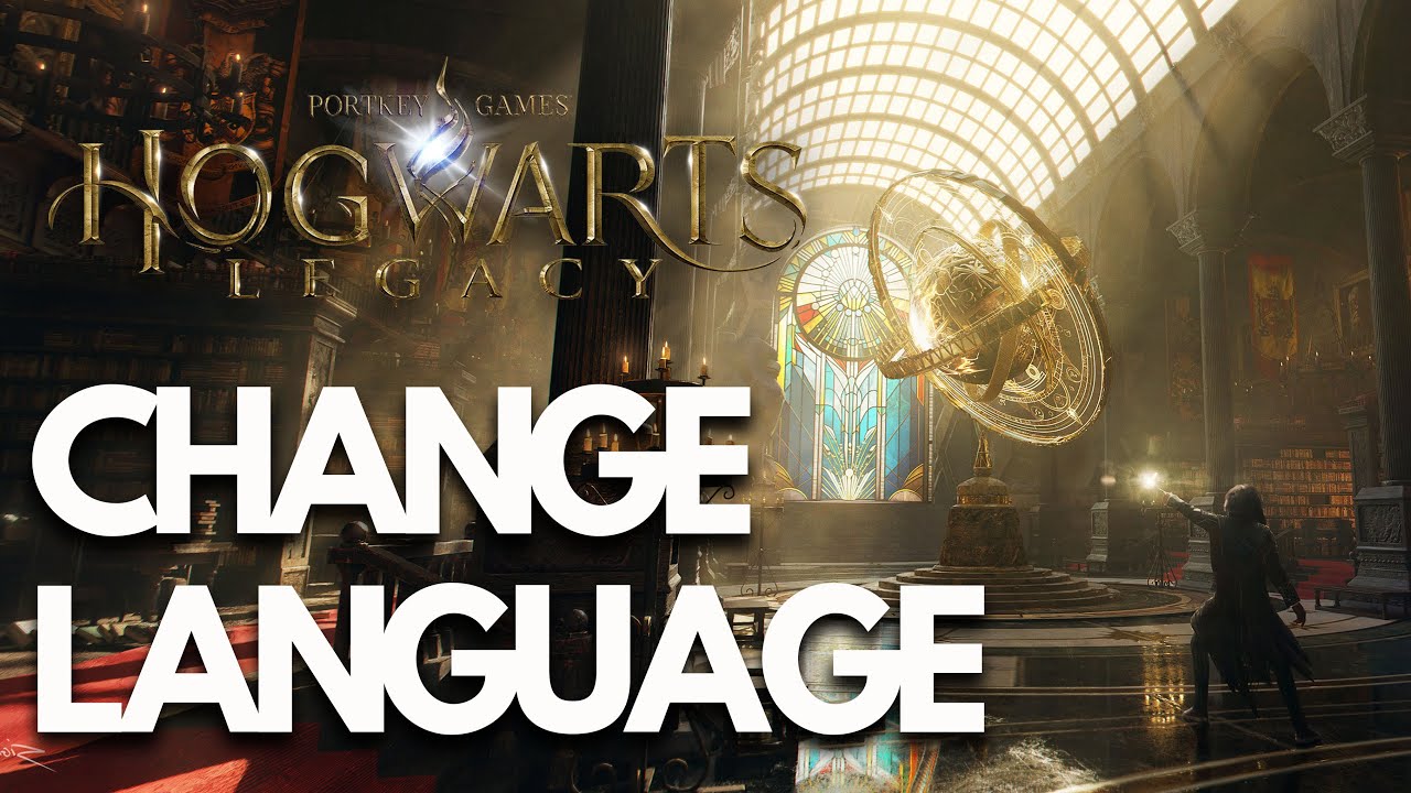 🎮 How To Change the Language in Hogwarts Legacy (Epic Games Launcher / EGS Users)