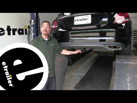 etrailer | Installing the Curt Trailer Hitch Receiver on your 2018 Mercedes-Benz C-Class