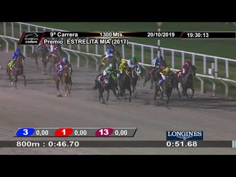 20/10/2019 – Hipodromo Maroñas – Carr 9 – ESTRELITA MIA (2017)