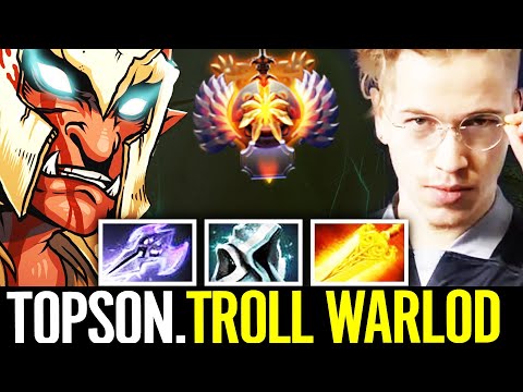 TOPSON Troll Warlord [FULL GAMEPLAY] - Pro Midlane Guide | Dota 2 IMMORTAL GAMEPLAY