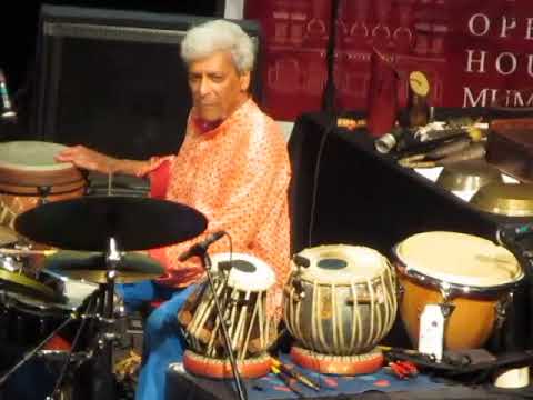 Live performance by percussionist trilok gurtu ji