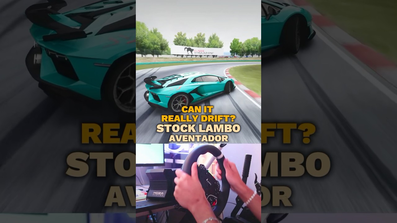 INSANE Lambo Drift 🔥 Doing Follower Challenges! #gaming #lamborghini #assettocorsa