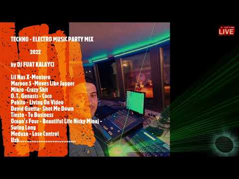TECHNO   ELECTRO PARTY MIX by DJ FUAT KALAYCI