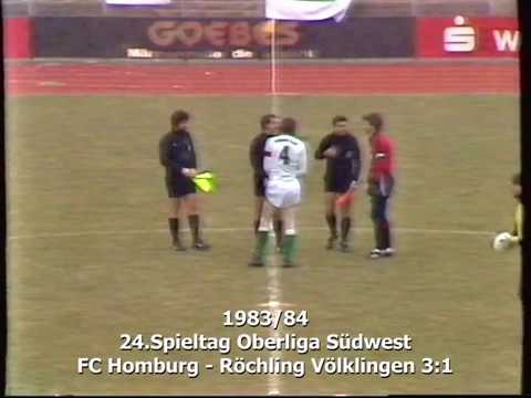 1983/84: FC Homburg - Röchling Völklingen 3:1