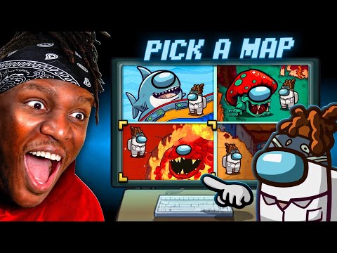 SIDEMEN AMONG US BUT THE MAP CHANGES EVERY ROUND