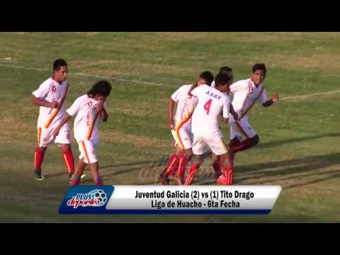 JUVENTUD GALICIA (2) vs (1) TITO DRAGO - FÚTBOL HUACHANO - 6TA FECHA/2017.