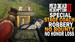 Special Stage Coach Robery! No Bounty & Easy Money! Red Dead Redemption 2 [RDR2]