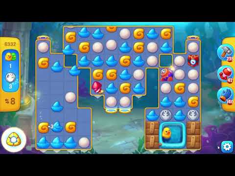 Fishdom 6332 Level - 18 moves - NO BooSTERS