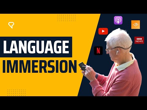 How I Immerse Myself in a Language