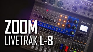 Video thumbnail for ZOOM LiveTrak L-8 For Podcasting by Curtis Judd