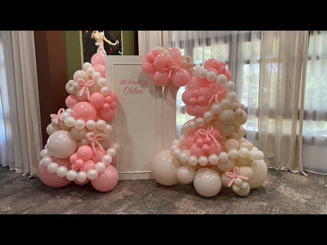 Vídeo relacionado con Globos Cumpleaños Rosa Retro, 60 Piezas Globo Rosa Retro Beige con Globos Blanco Champán Dorado para Boda, Baby Shower, Cumpleaños Mujer, Bautizo Niña, Despedida de Soltera, Compromiso