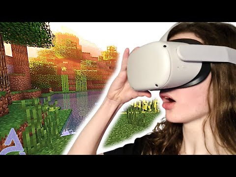 Insane VR Minecraft on Quest 2! Vivecraft Mod!