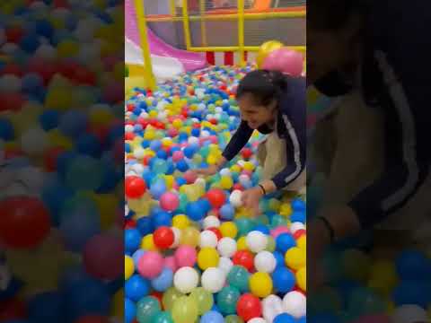 playing with small balls#shortsvideo #viral #kidsvideo #trendingshorts