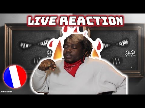QUARANTINE DAY 37: Ashe 22 “Movie Tape” Full Album Reaction (Live) | FRENCH RAP REACTION