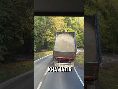 menaikkan dumpt truk di jalan raya #shorts #shortvideo
