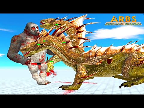 Goro vs Hydra - Animal Revolt Battle Simulator
