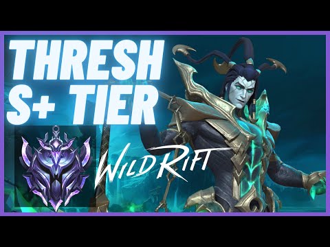 Thresh One Hook Combo! Thresh OP Support in Dragon Lane - Wild Rift Thresh Gameplay