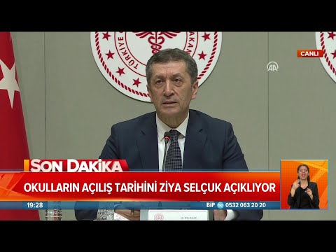 Okulların açılış tarihini Ziya Selçuk açıkladı! - Atv Haber 25 Mart 2020