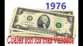 Serie 1976, Two Dollars, su posible valor según su universo