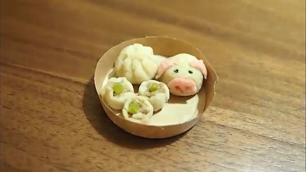 ハムスターに肉まんと焼売作ってみた！#shorts