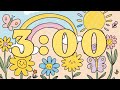 3 Minute Spring Timer With Relaxing LoFi Music
