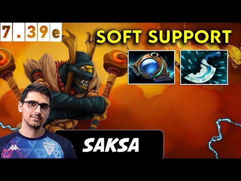 Saksa Shadow Shaman Soft Support - Dota 2 Patch 7.40 pro Player Full Gameplay
