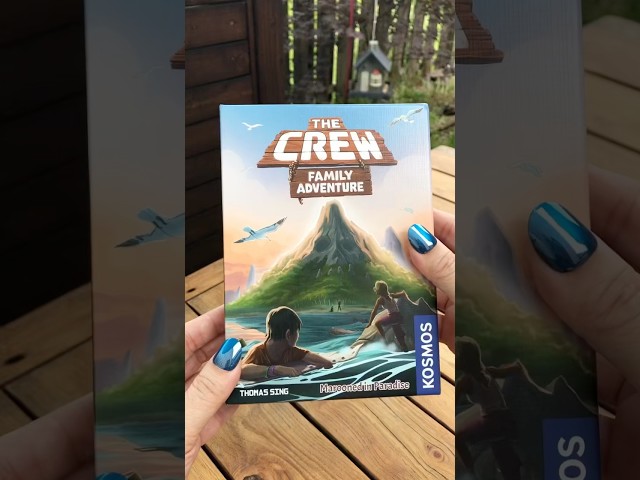Vídeo relacionado con Thames & Kosmos The Crew: Family Adventure - Marooned in Paradise, juego de cartas cooperativo, juegos familiares para noche de juegos, juegos para adultos y niños, para 3 a 5 jugadores, variante para