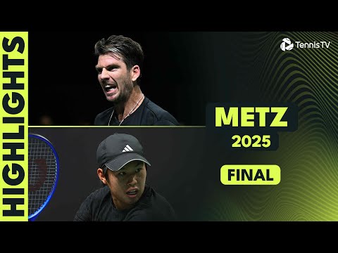 Cameron Norrie Vs Learner Tien For The Title I Metz 2025 Final Highlights