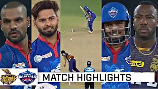 DC VS KKR 25 IPL Match Highlights, Delhi Capitals vs Kolkata Knight Riders Highlights,Prithvi Shaw