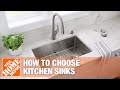 Types of Kitchen Sinks | The Home Depot