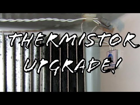 Thermistor upgrade for an RV fridge