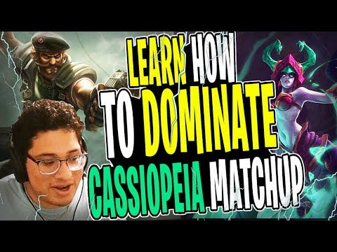 SOLARBACCA  Gangplank vs Cassiopeia Mid