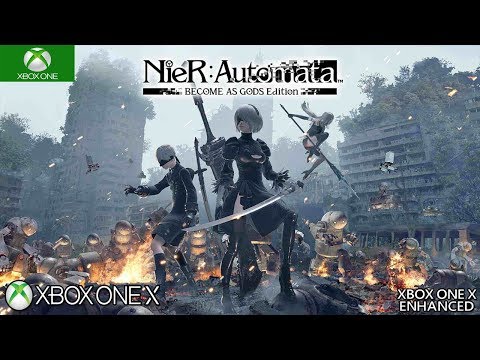 NieR Automata: BECOME AS GODS Edition ‎Xbox One X Gameplay 4K 60 fps