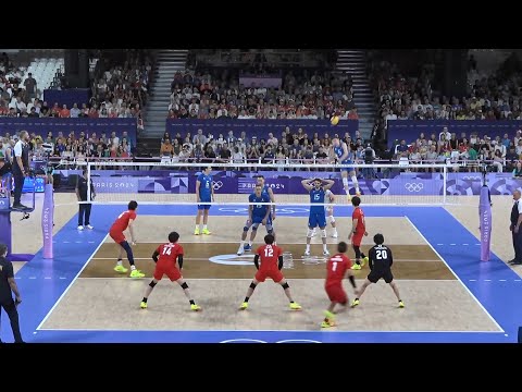 Volleyball Japan - Italy Amazing Match Highlights Paris Olympics 2024