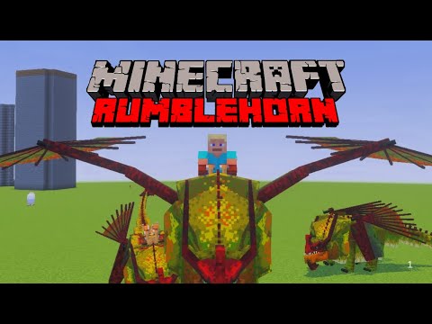 How To Tame the RumbleHorn - How to train dragons Addon