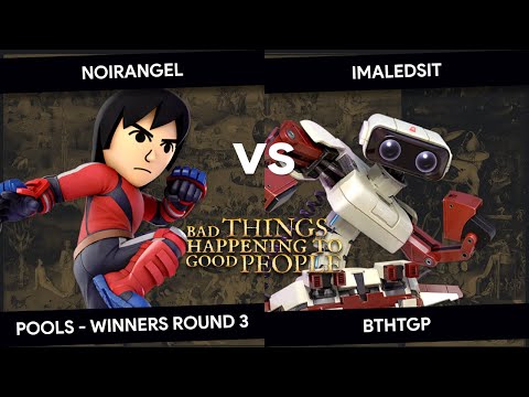 BTHTGP - NoirAngel (Mii Brawler) vs imaLEDSIT (R.O.B.) - Pools - Winners Round 3