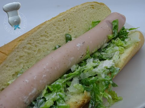 Recette de hot dog kébab