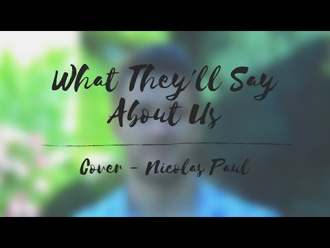 What They'll Say About Us | Cover by Nicolas Paul