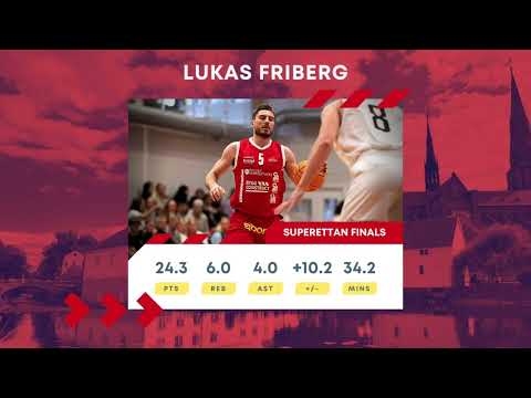 Lukas Friberg (Uppsala Basket) - Superettan Finals Highlights