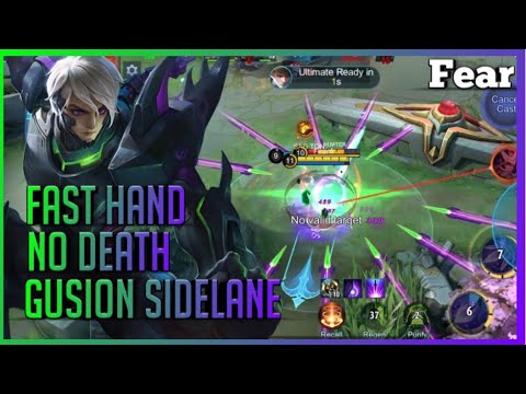 “This Is How You Play Gusion Sidelane” By Fear MLBB