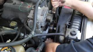 Replacing Belt and Tensioner on 1995 Ford F-350 7.3L Diesel