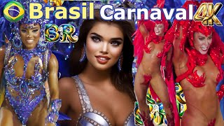 🇧🇷 4k 2024 Musas Especial, Imperatriz Vice Campeã, Carnaval Rio Janeiro Samba Brazil - version 2