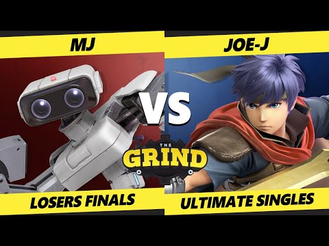 The Grind 123 Onine Losers Finals - Mj (ROB) Vs. Joe-J (Ike) Smash Ultimate - SSBU