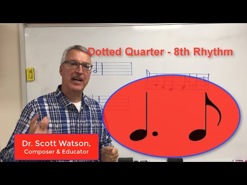 Counting & Playing the Dotted Quarter, Eighth Rhythm