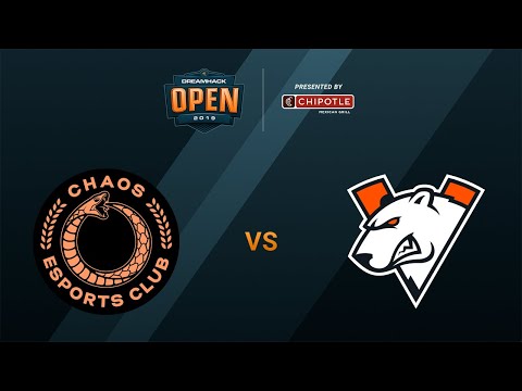 Chaos E.C vs Virtus.pro -  Map 2 - Group B Elimination Match - DreamHack Open - Atlanta 2019