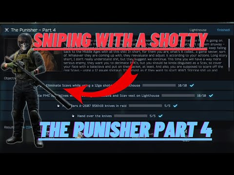 How I Completed THE PUNISHER PART 4!! // Escape From Tarkov